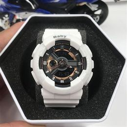 Fashion Women Watches Baby Sports Digital LED Designer Girl Autolight Waterproof Student Military Brand Watch with box233z