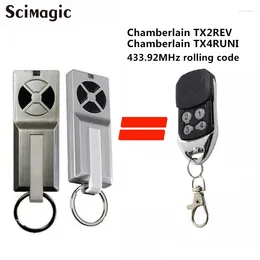 Remote Controlers Chamberlain TX2REV TX4RUNI Compatible Switch Garage Door Liftmaster Control For Gate Opener