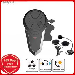 Walkie Talkie BT-S3 Multi Interphone 1000M Motorcycle Bluetooth-Compatible Helmet Intercom Intercomunicador Interfones Headset for 3 Riders YQ240130