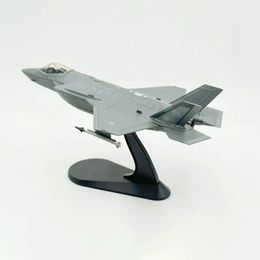 Diecast Metal Alloy 1/72 Scale USAF Air Force F-35 F35 F-35A Fighter Aircraft Aeroplane Plane Model Toy For Collection 240118