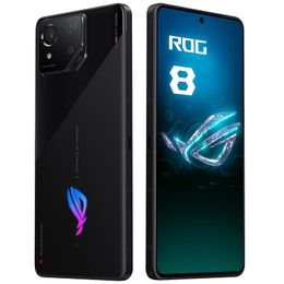 Original Asus ROG 8 5G Gaming Mobile Phone Smart 12GB RAM 256GB ROM Snapdragon 8 Gen3 50MP NFC Android 6.78" 165Hz AMOLED Screen Fingerprint ID IP68 Waterproof Cellphone