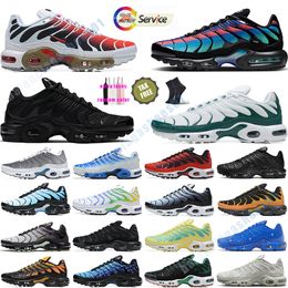 Tn Plus Se OG Running Shoes Big Size 12 Unity Berlin Marseilles Triple Black White Violet Dusk France Atlanta Flat Pewter Tns Mens Womens Terrascape Sneakers