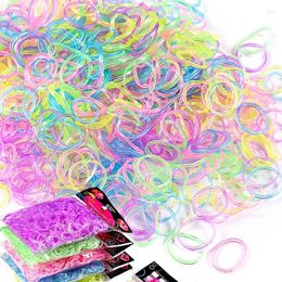 Dog Apparel Pet Puppy DIY Hair Bows Multicolor Clear Rubber Bands Elastic For Grooming Braid Cat Rope Accessories