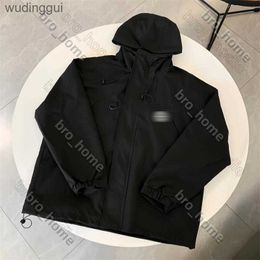 Cp Companys Outerwear Badges Zipper Shirt Jacket Loose Style Spring Mens Top Oxford Portable High Street Stones Island Jacke Wholesale 2 Pieces 10% Dicount F6JJ