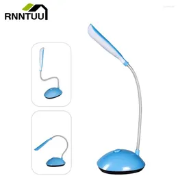 Night Lights Table Reading Lamp For Study LED Light Student Desk Dormitory Bedroom Bedside Battery Powered Eye Protection