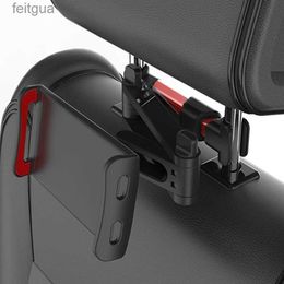 Cell Phone Mounts Holders Universal Car Back Seat Headrest Mount Holder For iPad Air 4-11 Inch 360 Rotation Mini Tablet PC Auto Car Phone Holder Stand YQ240130