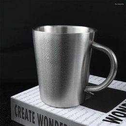 Mugs Portable Double Wall Mug Kitchen Accesssories Drinkware Cup Beer Water Coffee