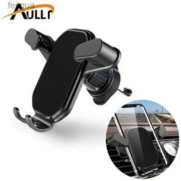 Cell Phone Mounts Holders Universal Car Phone Holder Gravity Mobile Stand GPS Support Auto Air Vent Mount for 14 13 12 11 Pro Max Xr YQ240130