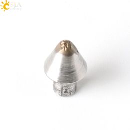 Rings Csja New Arrival Polished Imported Steel Small Size Cone 750 585 999 for Ring Bangle Jewelry Stamp Make Mark Print Tool E411