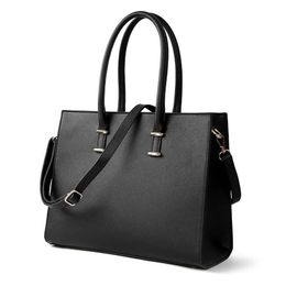 Shoulder Bags Laptop Bag Women 15 6-Inch Computer Work Handbag Leather Business Office305p