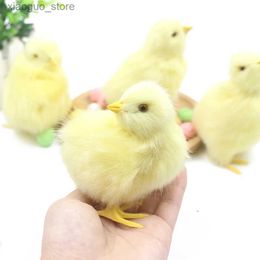 Other Event Party Supplies Realistic Cute Easter Chick Toy Simulation Chick Easter Decoration DIY Miniature Chicken Garden Ornament Home Easter Party Decor 240130