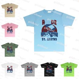 Young Mans Hiphop T Shirt Designer Outdoor Street Tees Casual Breathable Short Sleeve Tops