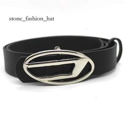 Designer Deisel Belt Fashion New D Letter Oval Metal Snap Buckle for Men and Women Versatile Decorative Fashion Matching Diesel Luxury Belt 3794