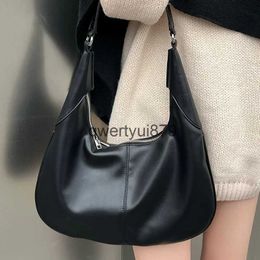 Shoulder Bags Vintage Soulder Women Luxury Brand Designer andbag And Purse 2023 New In PU Material Sewing Tread Decorate Messenger Bagqwertyui879