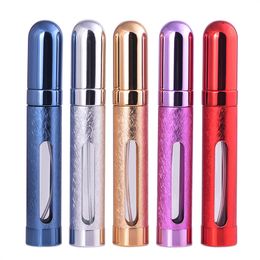 12ml perfume spray bottle round head open window Aluminium tube high-grade electro-aluminum north makeup liquid portable-12121212