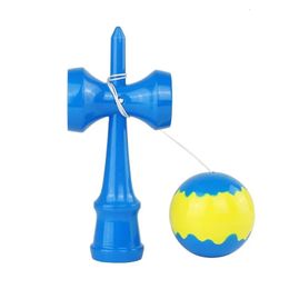 Kendama Wood Ball Profesional Toy Juggling Balls Toys For Children Adult Game Christmas Colours Random 240126