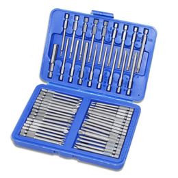 50pcs CRV Steel Triangle Head Screwdriver Bits 14 Hex Shank Torx Star Phillips Tamper Proof Kit 240123