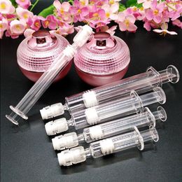 50pcs 1ml/2ml/3ml/5ml/10ml Empty hydro lifting Water Light Needle Syringe Facial Makeup Tool Eye Cream Refillable tubehigh qualtity Pliht