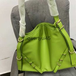 Shoulder Bags Spring Fasion Tote Bags Women Luxury Designer andbag Purses 2023 New In PU Material Belt Decoration Motorcycle Girl Sling Bagqwertyui45