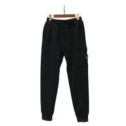 Stone Designer Pants Island Top Quality Grapestone Men's Pants Compass Badge Zipper Pocket Guard Pants Functional Casual Sports Pants Knitted Pants
