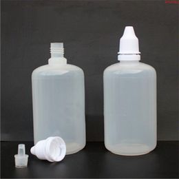 100pcs 100ml Translucent anti-theft plastic bottle dropper liquid eye drop bottles essential oil subpackage bottlehigh qualtity Upamq