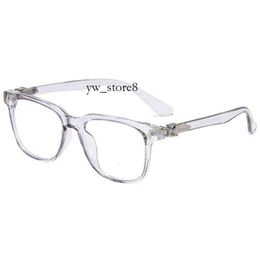 Designer Ch Cross Glasses Frame Chromees Hearts Brand Sunglasses for Men Women Trendy Round Face Tr90 Eye Male Protection Luxury Eyeglass Frames Chromees Heart 8049