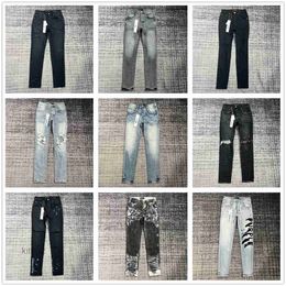 Jeans Designer Men for Women Pants Brand Summer Hole New Style Embroidery Self Cultivation and Small Feet Fashion II4N