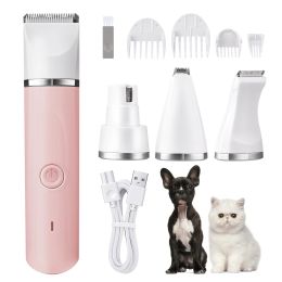 Clippers Multifunctional Dog Clippers Pro Blade Wireless Cats Dogs Rabbits Grooming Clippers Low Noise Trimmer Haircut Machine for Dogs