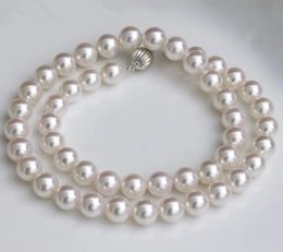 Pendants Huge AAAAA 910mm Natural South Sea Authentic White Round Pearl Necklace