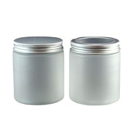 30pcs/lot 8oz cosmetic jars wholesale see-through lid skin care products package design 250g frost clear plastic Ntoqp