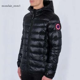 Canda Kaz Palto Lüks Kanadalı Erkekler Aşağı Parkas Ceketler Kış Tasarımcı Kapşonlu Açık Hafif Kanada Goode Ceketleri Ceket Siyah Kaz Ceket 2184