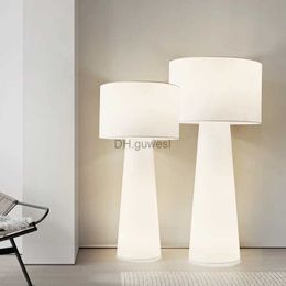 Floor Lamps Wabi Sabi Table Light Nordic Cream Style Fabric Floor Lamp for Living Room Bedroom Home Decor Sofa Corner Standing Table lamp YQ240130