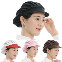 Berets Breathable El Work Uniform Cooking Kitchen Tools Cook Cap Chef Hat Restaurants Accessories