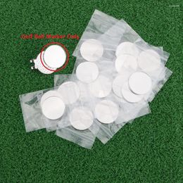 Golf Training Aids 10Pcs 25mm Metal Hat Clip Visor Cap Clips Magnet Ball Markers Putting Green Accessories Golfing Practise