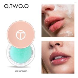 Lip Gloss O.TWO.O Exfoliating Anti-Ageing Scrub Film Nourish Repair Fine Lines Lips Care Mask Plumper Moisture