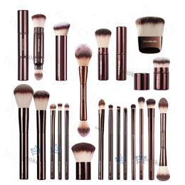 hourglass 322pc Powder Foundation Makeup Brush set Kabuki Contour Cream Blush Bronzer Makeup Eyeshadow Eyeliner Smudge Brush 240124