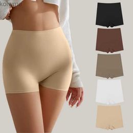 Women's Leggings Plus Size Safety Short Pants Seamless Ice Silk Boxers for Female Under Skirt Shorts Summer Breathable Anti-walking Boyshort YQ240130