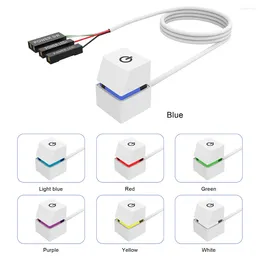 Computer Cables 2m/4m On Off Switch Button Portable LED Lights Desktop Power Extension Cable For Home Office