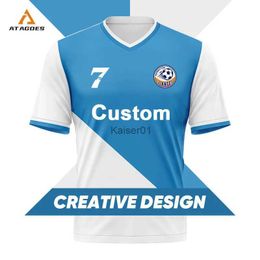 Fans Tops Tees Other Sporting Goods Custom Cheap Sublimation Design Adults Blank Soccer Uniform Shirts Breathable Quick Dry Football Jersey Shirts For Men WO-X1010