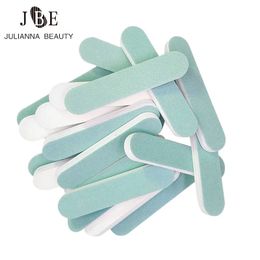 100/200 pcs Nail Buffer File Block Mini Sponge UV Gel Polish Shiner Polisher Pedicure Manicure 2 Sides Foam Tips Nail Tool 240127