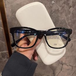 Designer Sunglasses Women's Reading Glasses With Box With Fashion Letters Men's Anti Blue Light Square Frame Eyeglasses Clear Lenses