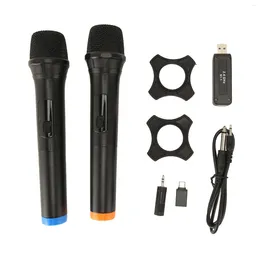 Microphones Wireless Microphone With Receiver USB Dynamic Handheld For Karaoke Singing Presentation