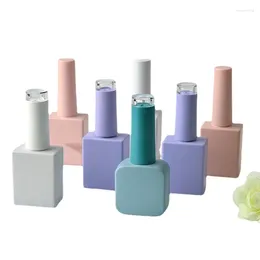 Storage Bottles 10ml Empty Nail Polish Gel Container Glass Cosmetic Pot Beauty Oil Packing Bottle Makeup Vessel 1pcs
