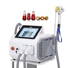 portable 2 in 1 three headas laser diodo hair removal picosecond pico laser tattoo removal machine