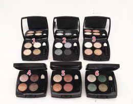 New 4 Colour Eye Shadow Palette Glitter OMBRE A PAUPIEPES EFFETS MULTIPLES Shimmer Eyeshadow 6pcs LL