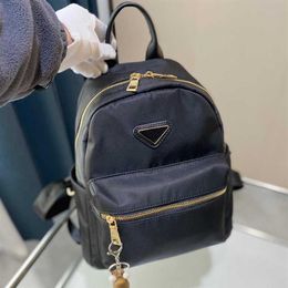 Triangle Backpack Style Bags Designers Backpacks Mini Black Backpack Men Back Pack Women Tote Bag Fashion Solid Colour Purse Ha291n