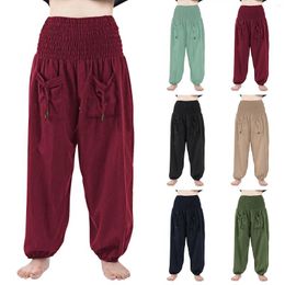 Women's Pants Baggy Cargo Trousers Low Waist Jogging Bottoms Track Streetwear Wide Leg Elastic Casual Loose