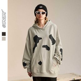 Wxwovdy 22fw Designer Hooded Hoodie with Cloth Cover Personalized Terry 390 g Trendy Street