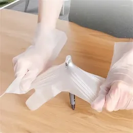 Disposable Gloves House Cleaning (100pcs) Cooking Micro-elasticity Free Food For Latex