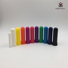 200sets Aroma Blank Nasal Inhaler, Nasal Inhaler Tube, Nasal Inhaler Container with High quality Cotton Wicks Qijld